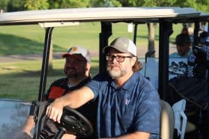 Golfers at the 2023 Annual TAMA Manufacturing Scholarship Golf Tournament