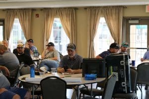Golfers at the 2023 Annual TAMA Manufacturing Scholarship Golf Tournament