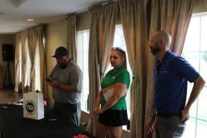 Golfers at the 2023 Annual TAMA Manufacturing Scholarship Golf Tournament